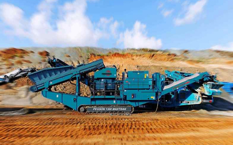 Powerscreen 1300 Maxtrak concasseurs à cône mobile