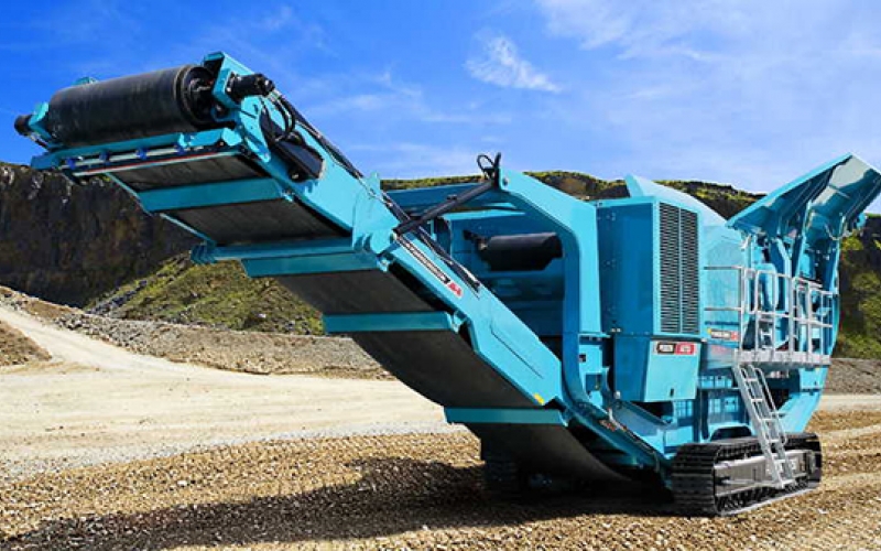 Powerscreen XA750 concasseur à mâchoires mobile - Hillhead 2010