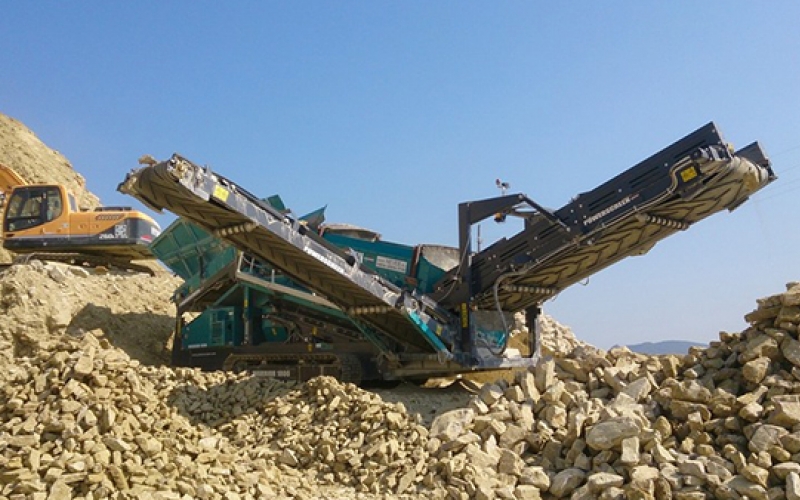 Powerscreen Warrior 1800 - Russie