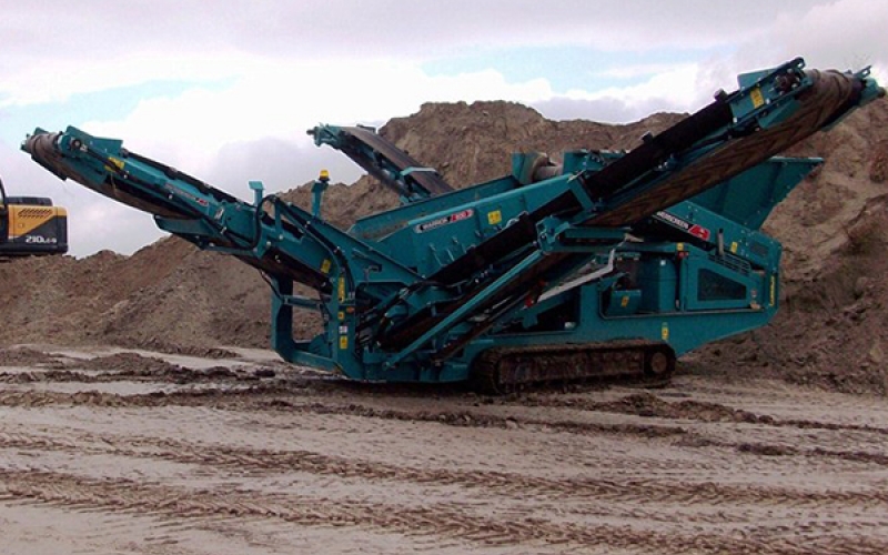 Powerscreen Warrior 800 - Holland 2010